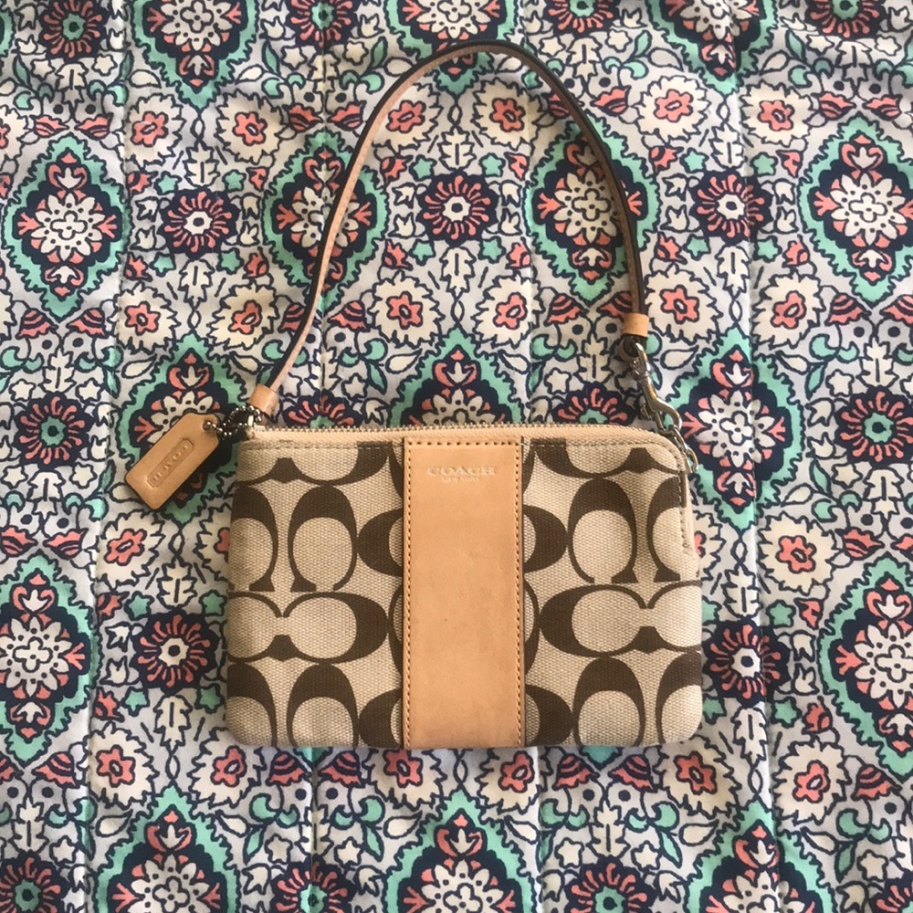 Authentic Coach wristlet